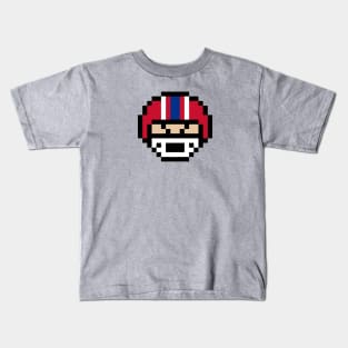 8-Bit Helmet - Buffalo (Throwbacks) Kids T-Shirt